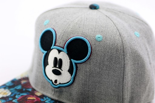 Бейсболка прямая молодежная MICKEY MOUSE Disney, с вышивкой 53-58см