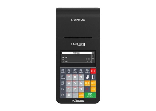 Kasa fiskalna Novitus Nano II Online+20 rolek papieru GRATIS!