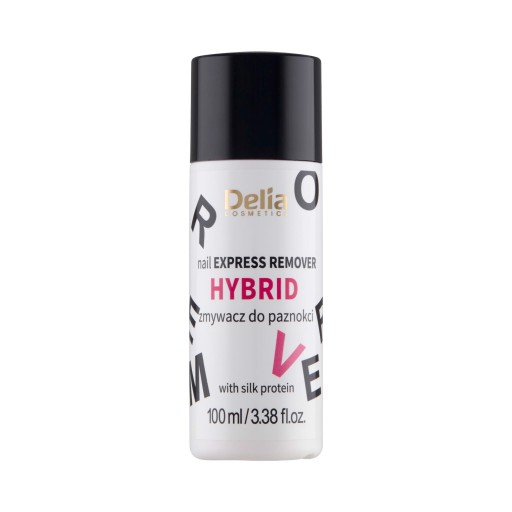 Delia Cosmetics Hybrid Zmywacz do paznokci 100 ml