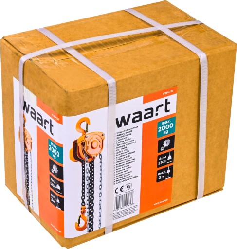 Цепная лебедка WAART 3m-2T JAPAN TECHNOLOGY