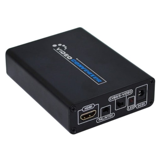 Конвертер HDMI PAL/NTSC в S-VIDEO RCA AV 3x CHINCH SVHS адаптер