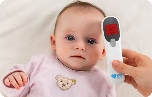 БЕСКОНТАКТНЫЙ МЕДИЦИНСКИЙ ТЕРМОМЕТР инфракрасный 3в1 ТОЧНЫЙ Herz Medical