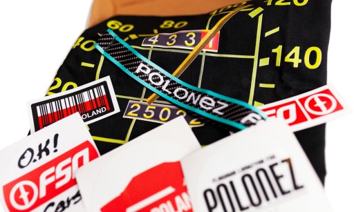 BOX Tshirt S Polonez Borewicz wlepy smycz klasyk retro prl koszulka