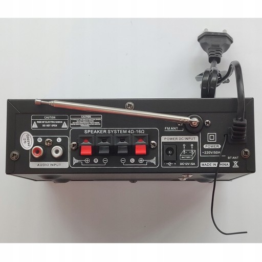 ПОРТАТИВНЫЙ УСИЛИТЕЛЬ МОЩНОСТИ 220 В BT-298A 600 Вт/BLUETOOTH 5.0/КАРТА USB/AC/DC