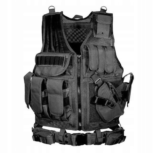 Дышащий военный тактический жилет SWAT