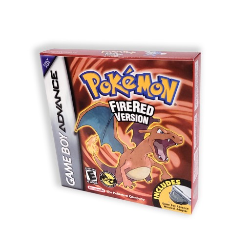 Упаковка для репродукции Pokemon FireRed — замена