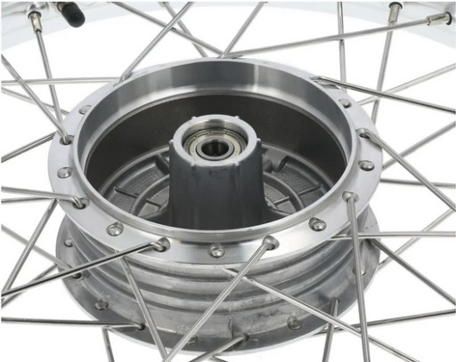 Диск Simson S51 в сборе, алюминиевый обод + шина Heidenau K36/1