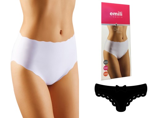 Трусики Dixi LaserCut для похудения EMILI черные S
