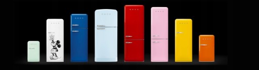 ХОЛОДИЛЬНИК Ретро SMEG FAB28LPK5 Стиль 50-х Розовый