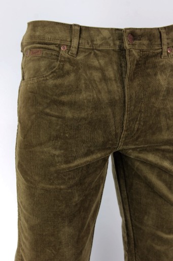 ДЖИНСЫ WRANGLER TEXAS SLIM ПРЯМЫЕ Вельветовые _ W33 L34