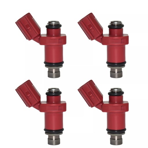 4 Pcs New Fuel Injectors For Yamaha 80 BEL 75-90HP 4 Stroke
