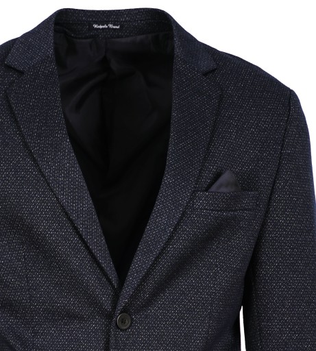 MARYNARKA MĘSKA BAWEŁNIANA GRANATOWA ELEGANCKA WIZYTOWA CASUAL TURECKA 48