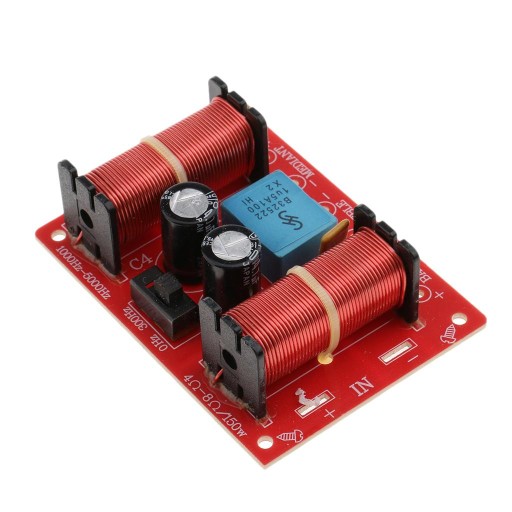 -4X Way Crossover Frequency Divider Bass