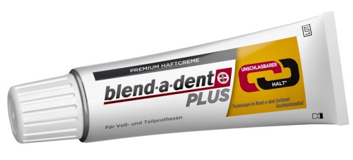 Крем для фиксации зубных протезов Blend-a-dent Plus Dual Power 40 г