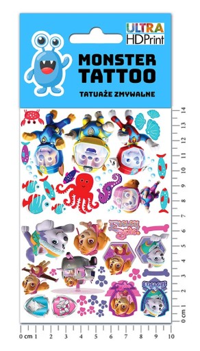 МОЮЩИЕСЯ ВРЕМЕННЫЕ ТАТУ ДЛЯ ДЕТЕЙ PAW PATROL ОРИГИНАЛЬНЫЕ ДИЗАЙНЫ