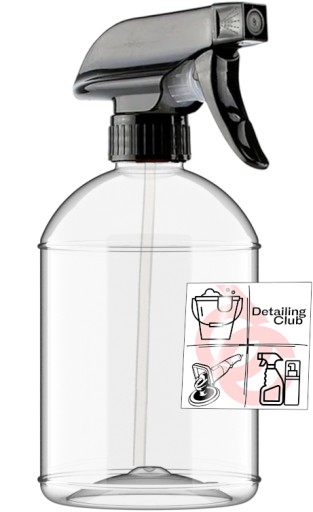 ODPORNA BUTELKA PET NA CHEMIĘ Z ATOMIZEREM 500 ml