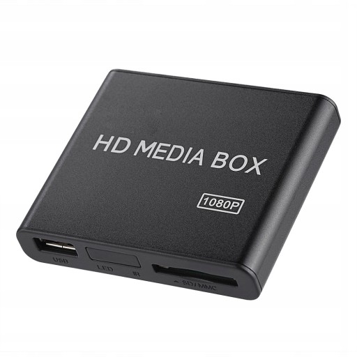 Мини-медиаплеер Full HD 110–240 В