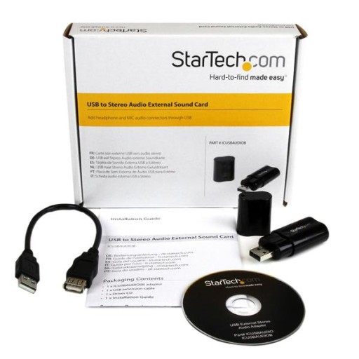 Звуковая карта USB StarTech ICUSBAUDIOB