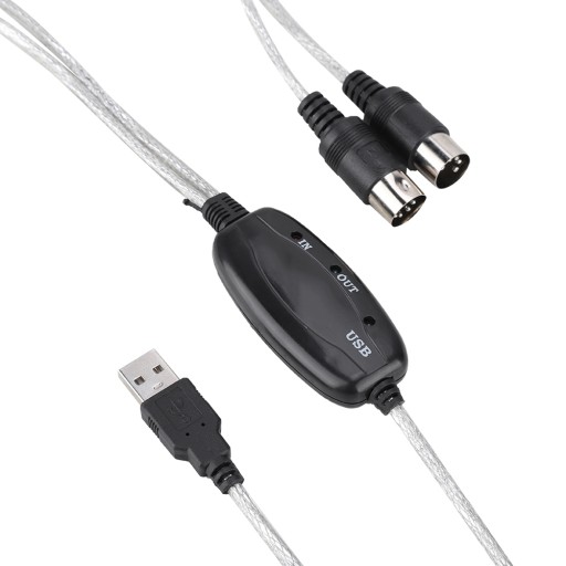 MIDI-ИНТЕРФЕЙС USB ДВУХСТОРОННИЙ MIDI-КАБЕЛЬ