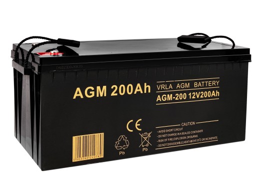 НЕОБСЛУЖИВАЕМАЯ АККУМУЛЯТОРНАЯ БАТАРЕЯ AGM ДЛЯ ИБП 12В 200Ач