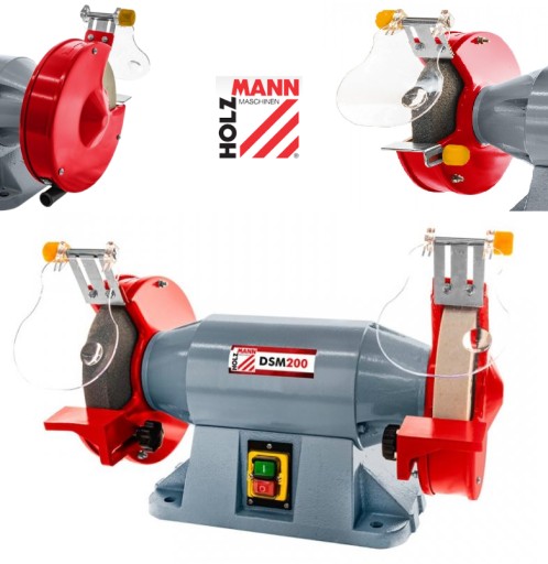 HOLZMANN DSM200 НАСТОЛЬНО ШЛИФОВАЛЬНЫЙ ПОЛИРОВАЛЬНЫЙ СТАНОК
