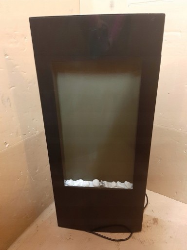 Вертикальный высокий электрокамин EBONY 1500W