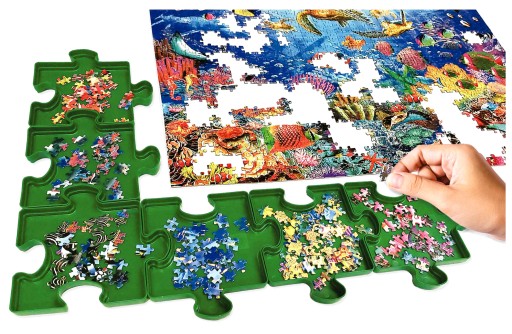 Лотки сортировочные (сортер) Educa Puzzle - 6 шт (196х196 мм)
