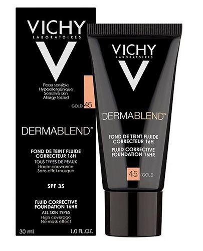 VICHY DERMABLEND Корректирующая жидкость 45 золото - 30 мл