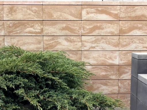 Блоки заборные JONIEC ROMA HORIZON 500x200x200 ЯНТАРЬ