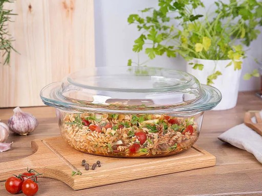 Naczynie żaroodporne 3,5 l z pokrywą do zapiekania Altom Design Vega owalne