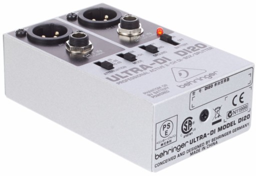 Behringer DI20 - активный DI-бокс