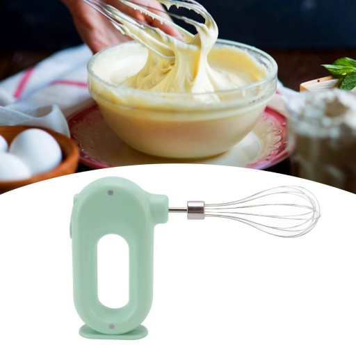 Аккумуляторный кухонный электрический миксер для взбивания яиц и сливок, 4 скорости.