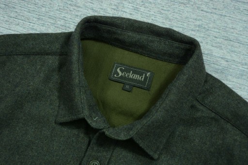 РУБАШКА SEELAND OUTDOOR FOREST 50% ШЕРСТЬ __ L/XL