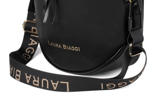 СУМКА LAURA BIAGGI MESSAGE, ЧЕРНАЯ