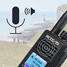 Krótkofalówka Retevis RT3S DMR Cyfrowa, dwuzakresowa, GPS, radio amatorskie