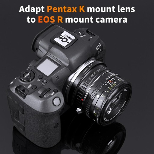 Адаптер PENTAX K PK к CANON EOS R EF-R RF RP R3 R5 R6 R8 R50 K&F