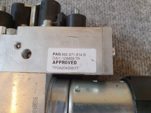 PORSCHE 911 992 992871614B ГИДРАВЛИЧЕСКИЙ НАСОС OE