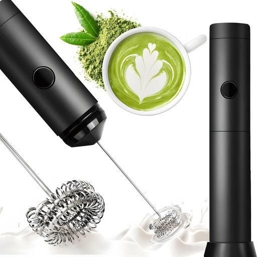 Ręczny spieniacz elektryczny w tubie do mleka mini blender do kawy 12000obr