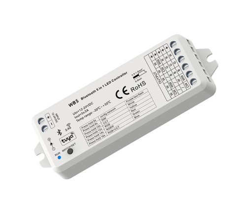 Sterownik Bluetooth & RF 5w1 WB5 RGB, Dim, GW5