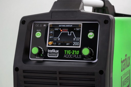 Spawarka Trafilux TIG 210 AC DC PULS LCD Synergia