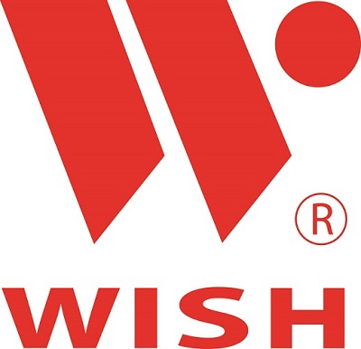 WISH Набор из 2 ракеток + 6 воланов для бадминтона в футляре