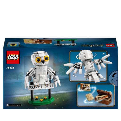 LEGO Harry Potter 76425 Хедвиг В гостях у ул. Тисовый проезд 4 7+ 337 шт.