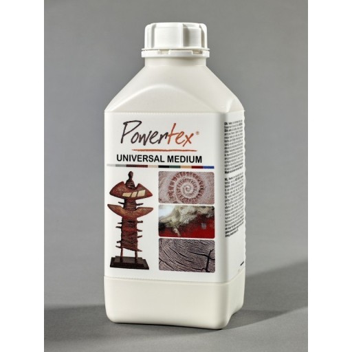 Отвердитель для ткани Universal Medium - Powertex - Слоновая кость, 0,5 кг
