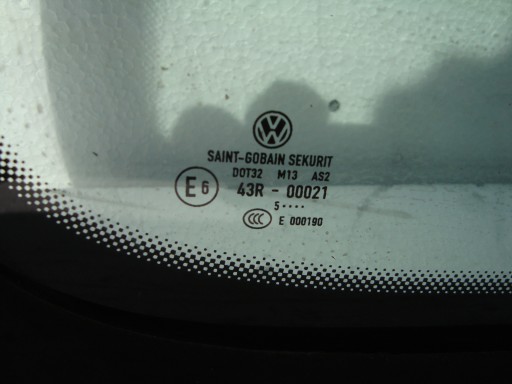 ОКНО КУЗОВА ХРОМИРОВАННОЕ ПРАВОЕ ЗАДНЕЕ VW PASSAT B6 05-10