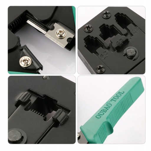 КОМПЛЕКТ КАБЕЛЬНОГО ТЕСТЕРА NS-468 CRIMINZER СНЯТИЕ ИЗОЛЯЦИИ 100 РАЗЪЕМ RJ45