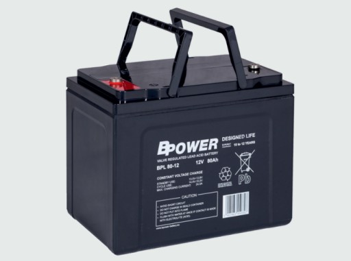 Аккумулятор BPOWER BPL80-12 AGM 12 В, 80 Ач