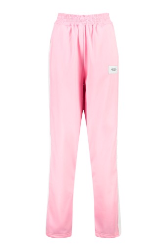 BOOHOO ЖЕНСКИЕ РОЗОВЫЕ СПОРТИВНЫЕ БРЮКИ, ПРЯМЫЕ, S 1VAE
