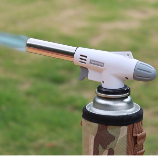 ГАЗОВАЯ ГОРЕЛКА ДЛЯ КАРТРИДЖЕЙ ТЕПЛОВАЯ ПИСТОЛЕТКА LUTLAMP ПЬЕЗО РЕГУЛИРОВКА + ГАЗОВЫЙ КАРТРИДЖ
