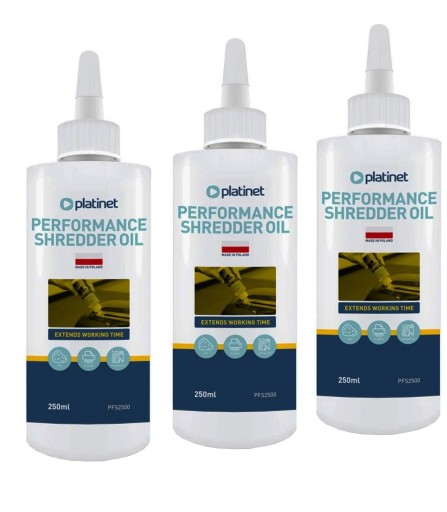 3 x SHREDDER OIL 250 мл PLATINET