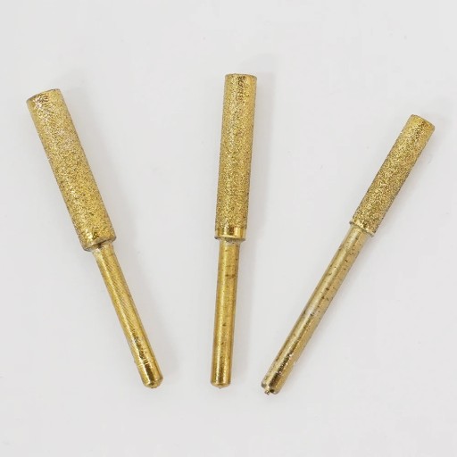 15 szt Zestaw stylu 4.8mm Wierteł diamentowych, ostrzałka do piły, pilnik ł